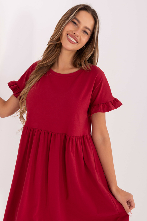 Vínové šaty Marietta RUE PARIS