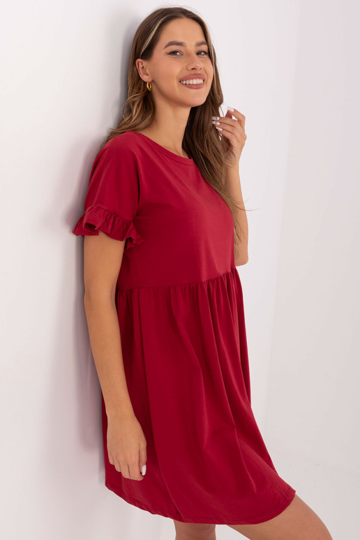 Vínové šaty Marietta RUE PARIS