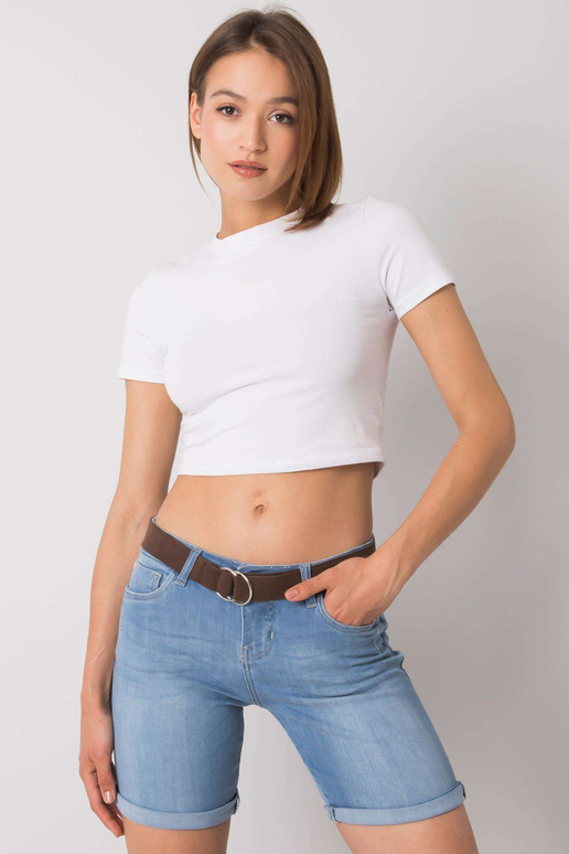 Světle modré dámské kraťasy Albertine...