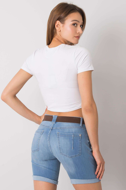 Světle modré dámské kraťasy Albertine...