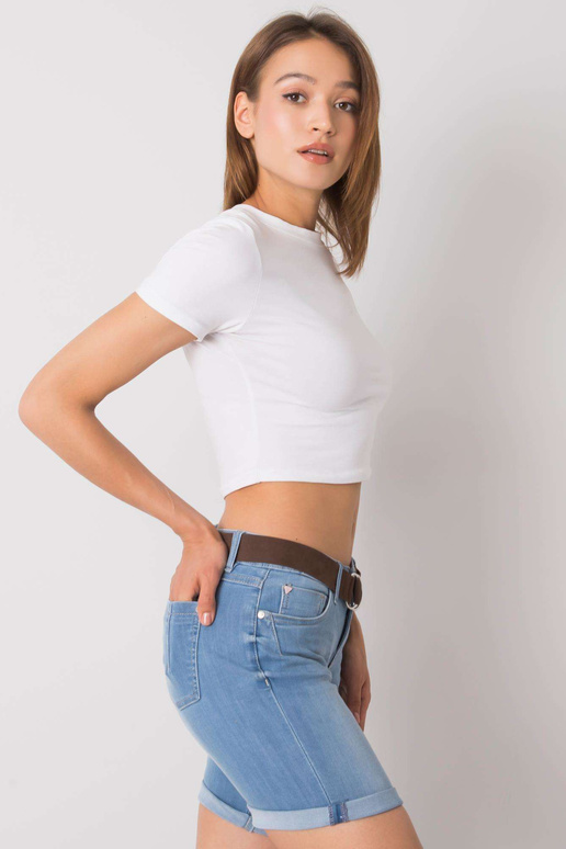 Světle modré dámské kraťasy Albertine...