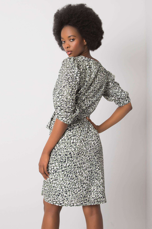 Zelené šaty s potiskem Jianna