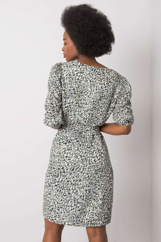 Zelené šaty s potiskem Jianna