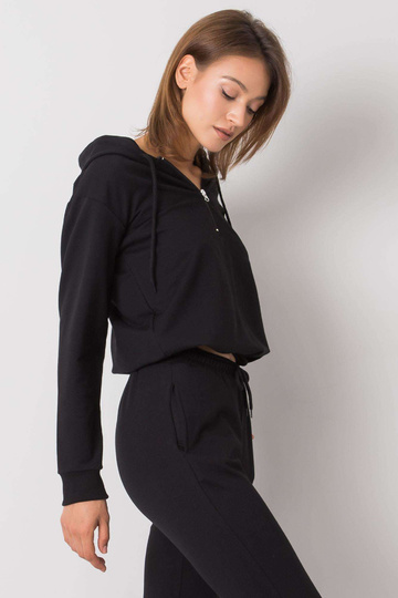 Černá mikina s kapucí... 2