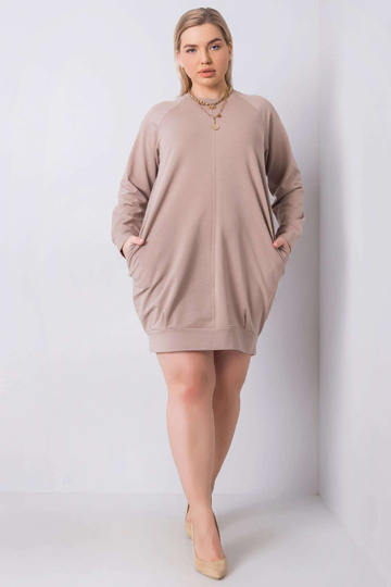 Ariadniny tmavě béžové šaty... 2