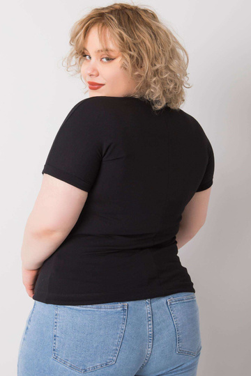 Černá nadměrná halenka s... 2