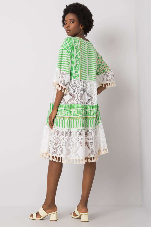 Nayeliiny zelené boho šaty