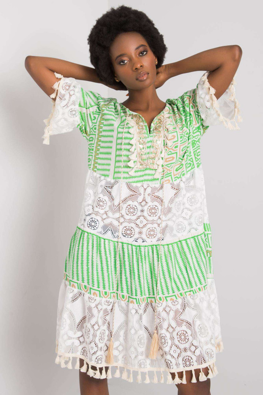 Nayeliiny zelené boho šaty