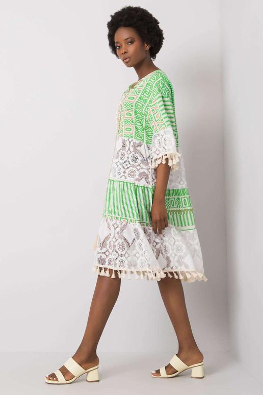 Nayeliiny zelené boho šaty