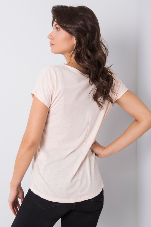 Světle růžové tričko Raya