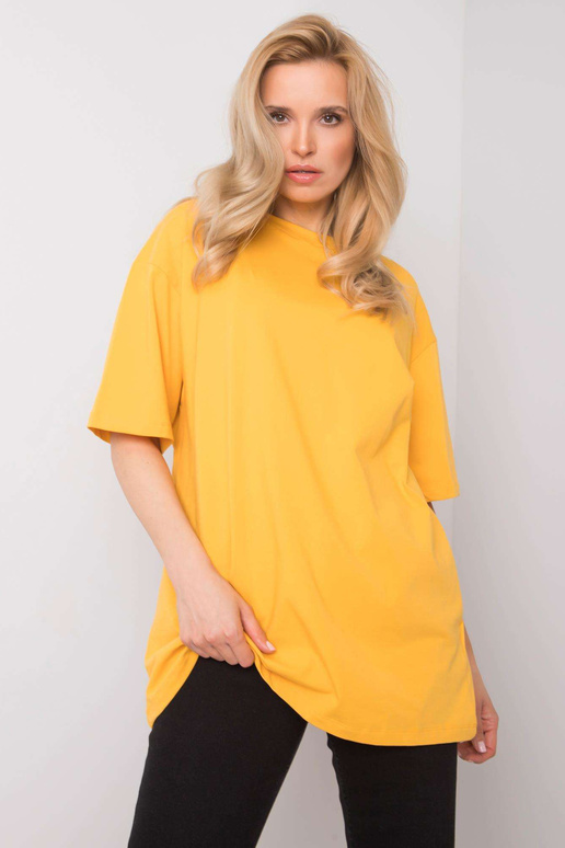 Tmavě žluté tričko Juliet RUE PARIS Tmavě žluté tričko Juliet RUE PARIS