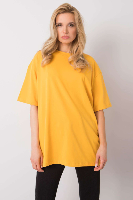 Tmavě žluté tričko Juliet RUE PARIS Tmavě žluté tričko Juliet RUE PARIS