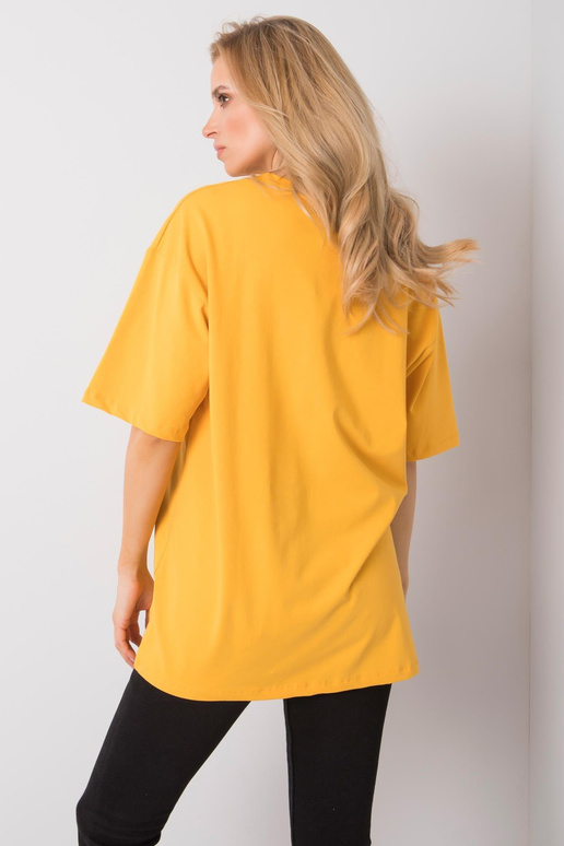 Tmavě žluté tričko Juliet RUE PARIS Tmavě žluté tričko Juliet RUE PARIS