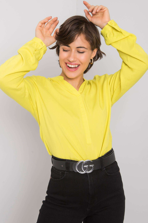 Limetková halenka Davina RUE PARIS