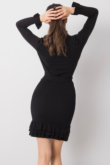 Černý pletený set Abena 2