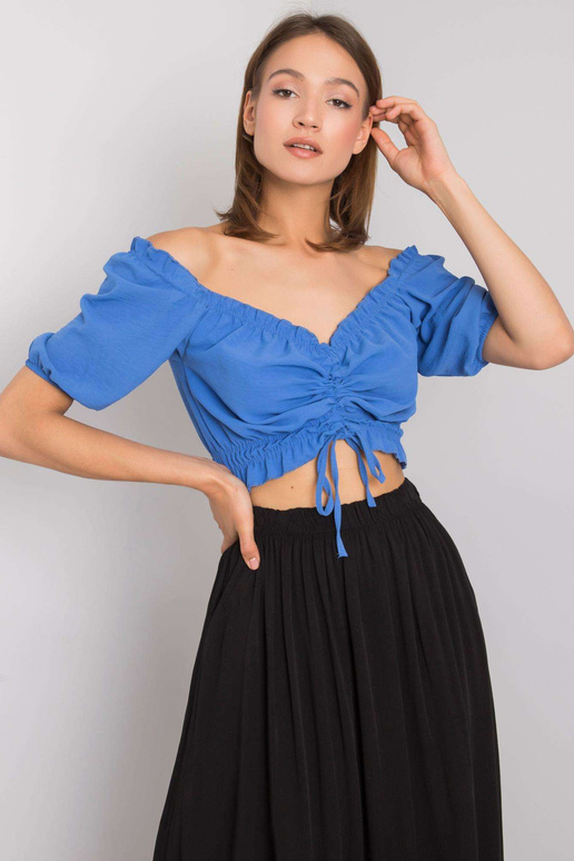 Modrá halenka Artemis RUE PARIS