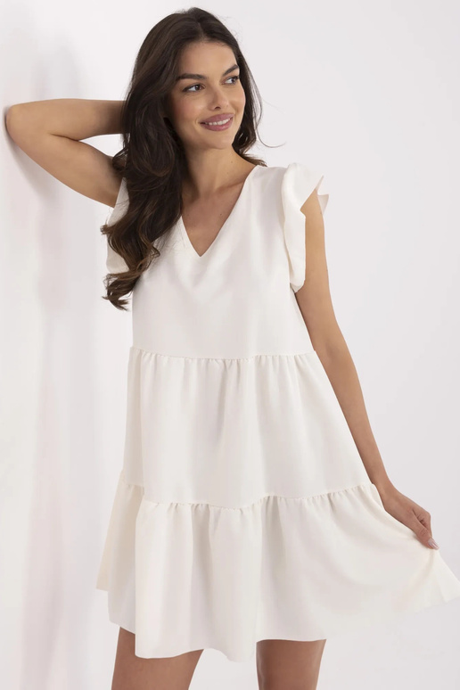 Ecru neformální šaty Mirabelle RUE PARIS