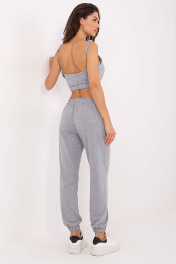 Šedá dvoudílná sada Mado