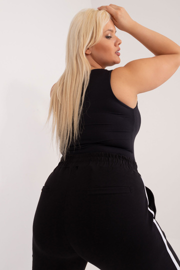 Černé tepláky Kairi Plus Size