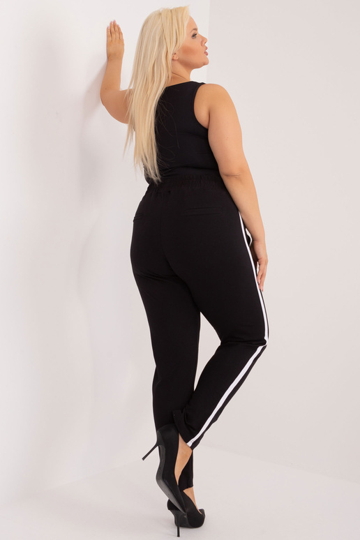 Černé tepláky Kairi Plus Size