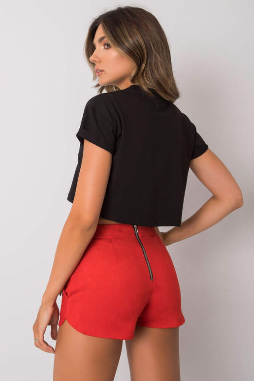 Červené zapínací šortky Jaylah RUE PARIS