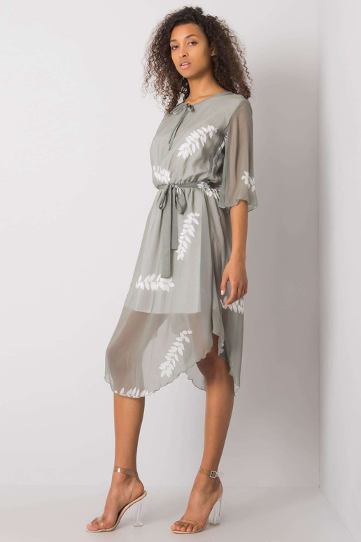 Šedé šaty Yareli