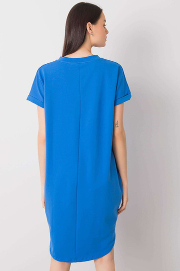 Tmavě modré ležérní šaty... 2