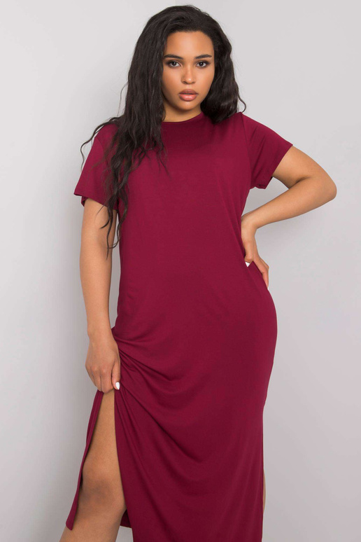 Šaty-RV-SK-6637.13X-bordó Šaty-RV-SK-6637.13X-bordó