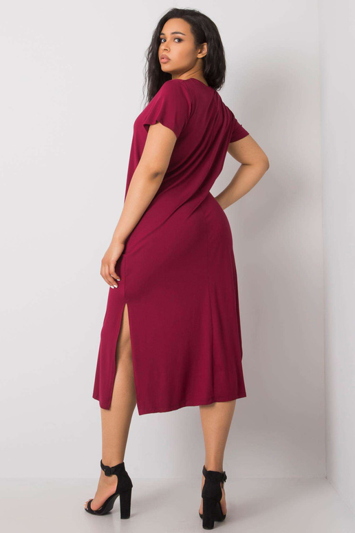 Šaty-RV-SK-6637.13X-bordó Šaty-RV-SK-6637.13X-bordó