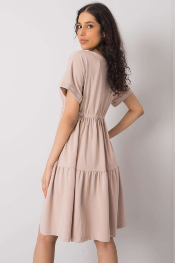 Béžové ležérní šaty Sebille... 2