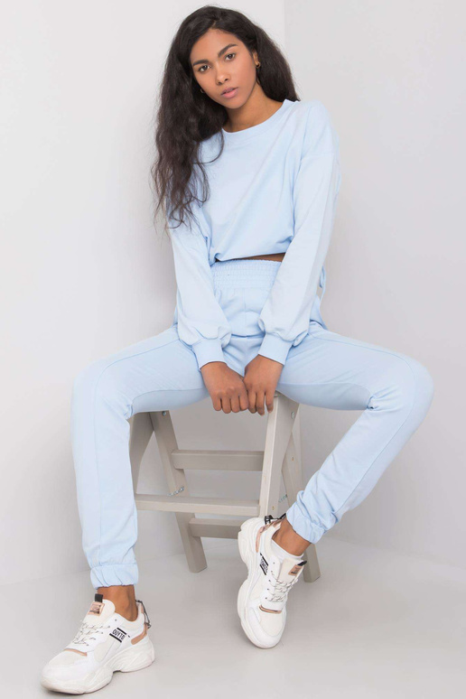 Světle modrý ležérní set Laila RUE PARIS