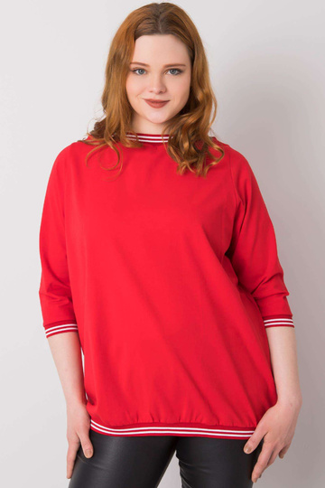 Červená perlová bavlněná... 2