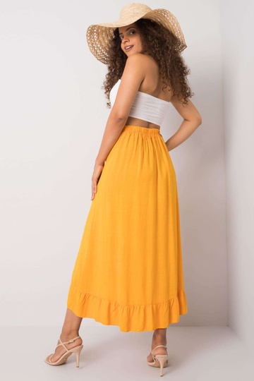 Oranžová sukně se...