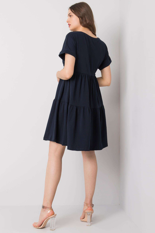 Námořnicky modré ležérní šaty Sebille...