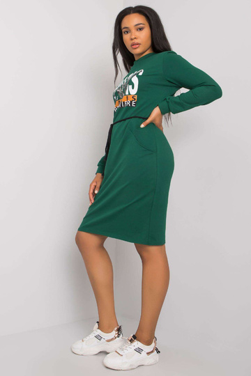 Lareen zelené bavlněné šaty 2