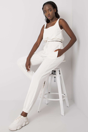 Ecru teplákový komplet Irini