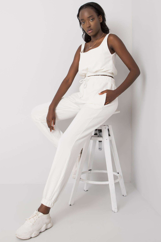 Ecru teplákový komplet Irini