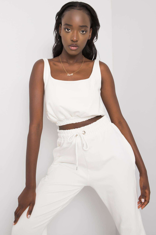 Ecru teplákový komplet Irini