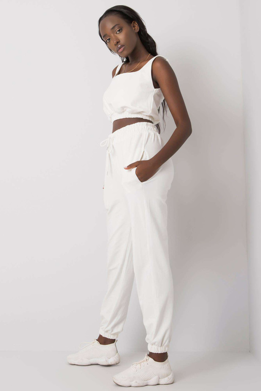 Ecru teplákový komplet Irini