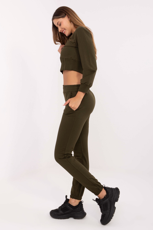 Khaki ležérní set Odille RUE PARIS