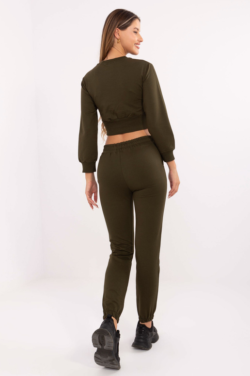 Khaki ležérní set Odille RUE PARIS