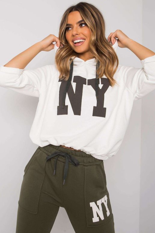 Bílo-khaki ležérní set Lillynn