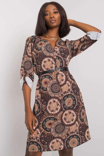 Hnědé šaty Kaipo 2