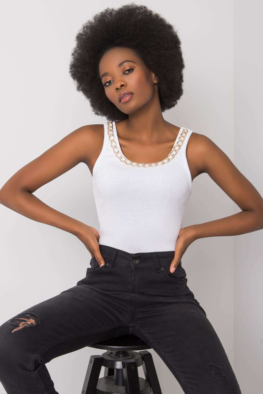 Top Jaylee OCH BELLA White Chain Top