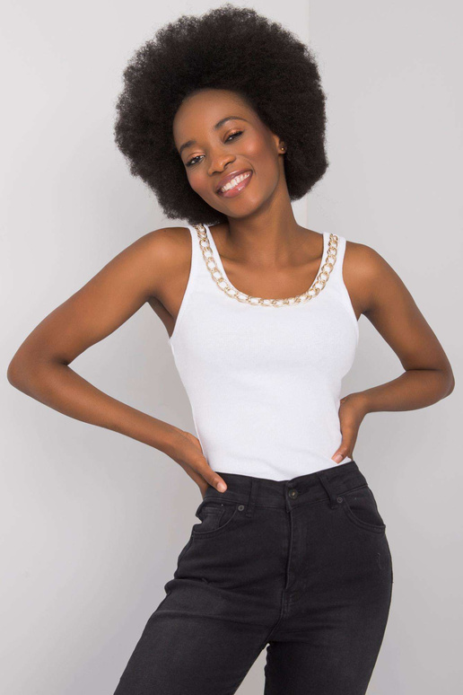 Top Jaylee OCH BELLA White Chain Top