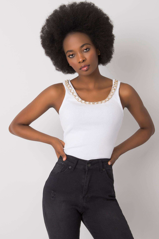 Top Jaylee OCH BELLA White Chain Top