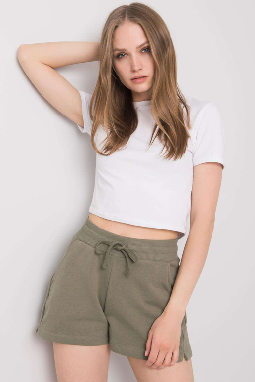 Khaki bavlněné šortky Anastasie FOR... Khaki bavlněné šortky Anastasie FOR...