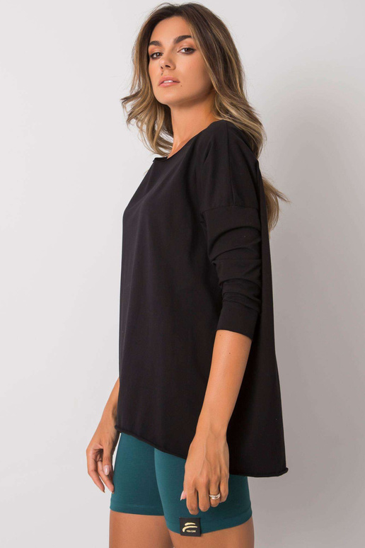 Černá bavlněná halenka Carlee