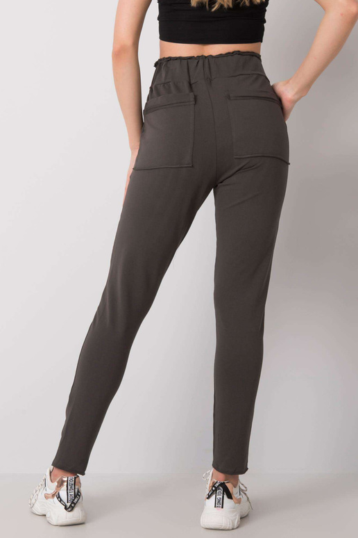 Tmavé khaki tepláky od Jennifer