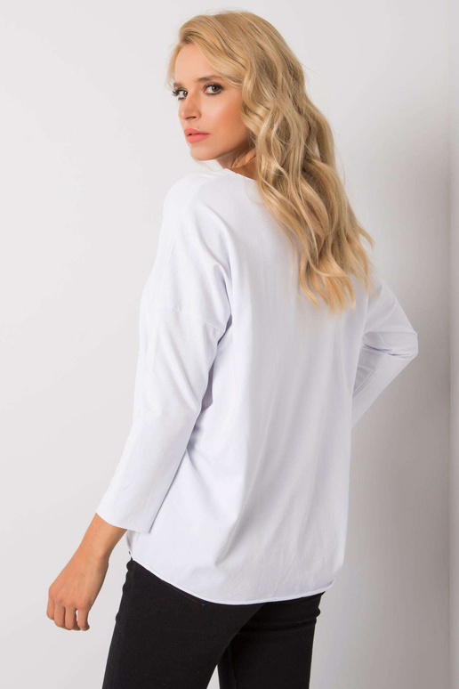 Bílá bavlněná halenka Carlee